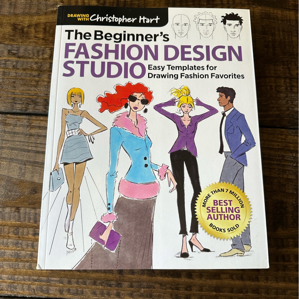 Brand new book Chris Hart—The Beginners Fashion Design Studio